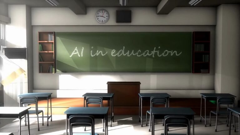 An Image of A Classroom with The Phrase 